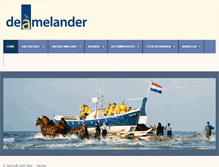 Tablet Screenshot of deamelander.nl